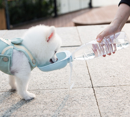 Spiral Water Dispenser for Dogs - Portable Pet Bottle