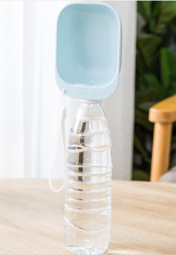 Spiral Water Dispenser for Dogs - Portable Pet Bottle