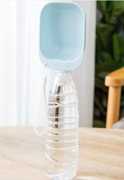 Spiral Water Dispenser for Dogs - Portable Pet Bottle